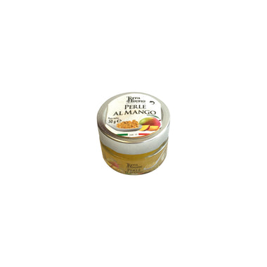 "Perle succo di mmango Acetaia Terra del Tuono – condimento gourmet ideale per insalate, pesce e dessert"