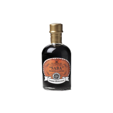 Bottiglia di Saba – Mosto cotto d'uva artigianale dell'Acetaia Castelli, prodotto tradizionale emiliano - Nostrale Gourmet