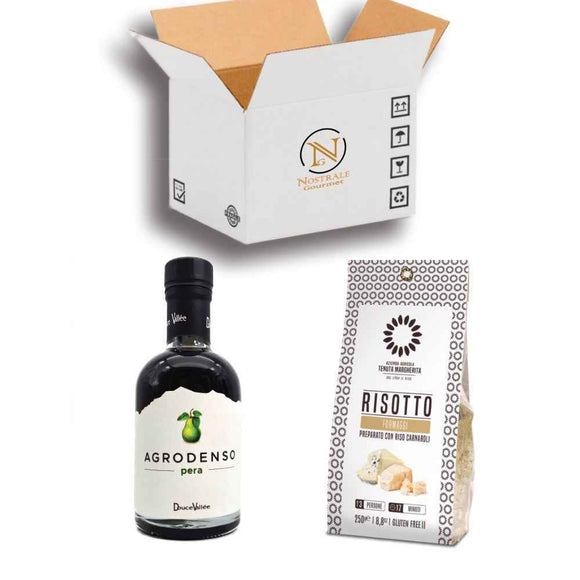 Box Risotto ai formaggi con Agrodenso di Pera