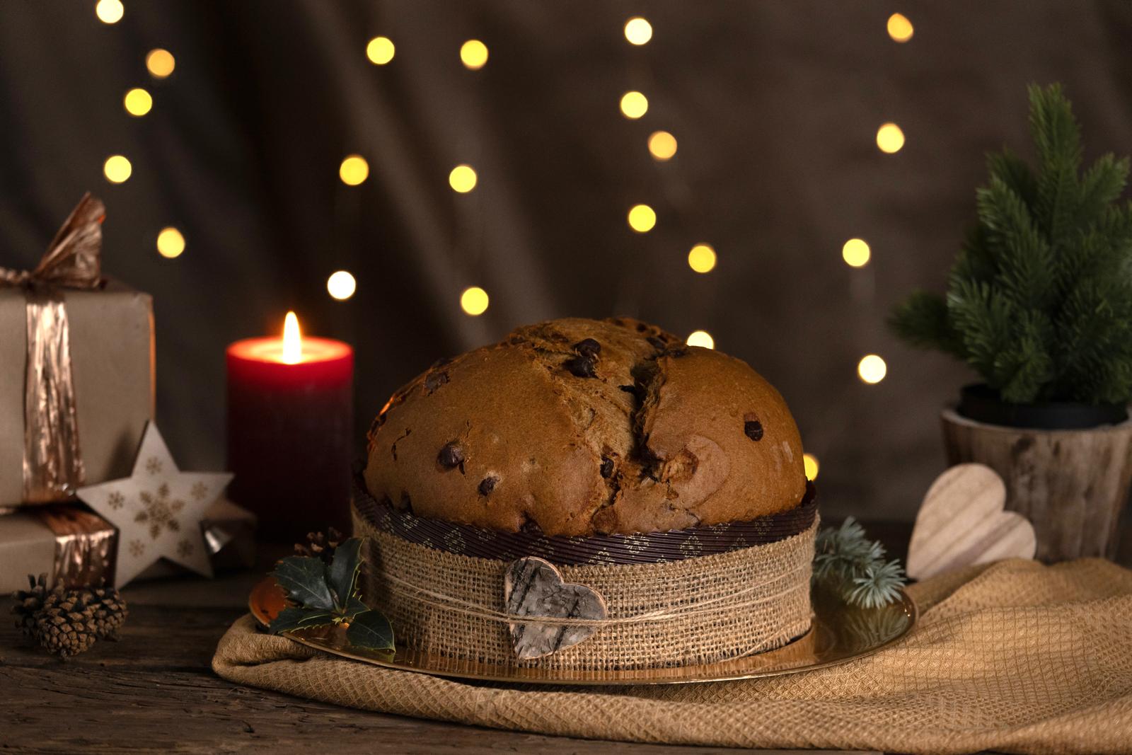 Panettone artigianale CUORE ORZO 750gr Fantuzzi