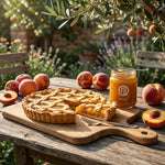 Torta crostata con composta di pesche Orominerva - Nostrale Gourmet