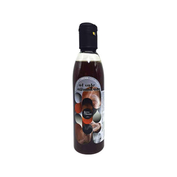 Crema Gourmet a base di aceto balsamico di MOdena IGP con Sale Marino Affumicato - 250ml