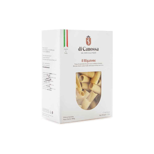 Il Rigatone Pasta Artigianale 100% Grano Italiano | Pasta di Canossa