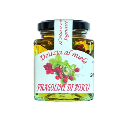 Miele con Fragoline di Bosco 260gr. | Prodotti Gastronomici Trentini