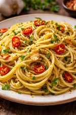 Pasta olio all'aglio, peperoncino - Nostrale Gourmet