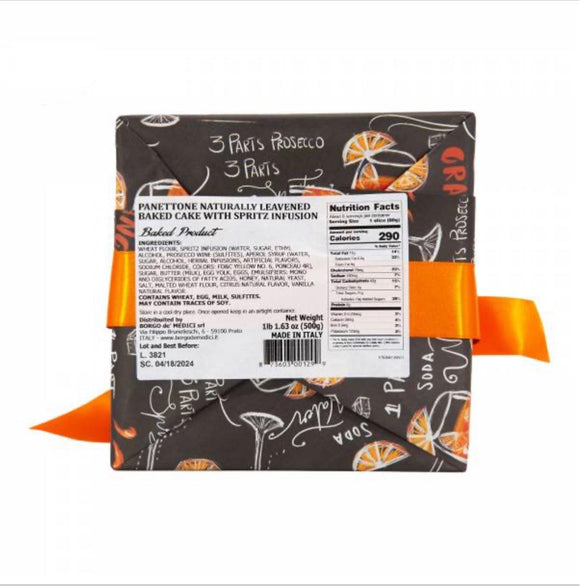 Panettone artigianale imbevuto allo Spritz Nostrale Gourmet