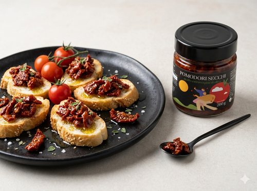 Pomodori Secchi Sott'Olio EVO Artigianali - Antipasto Gourmet