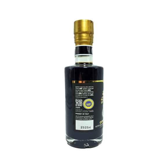 Ingredienti Aceto Balsamico di Modena IGP Quercia Oro Acetaia Castelli. | Nostrale Gourmet