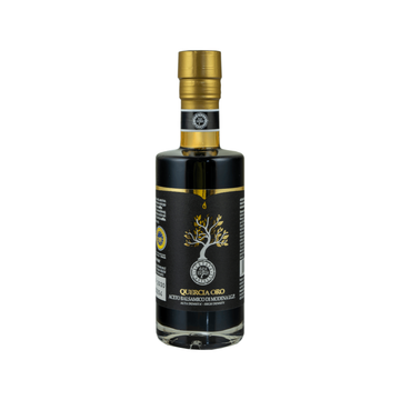 Bottiglia di aceto balsamico di Modena IGP quercia Oro Acetaia Castelli