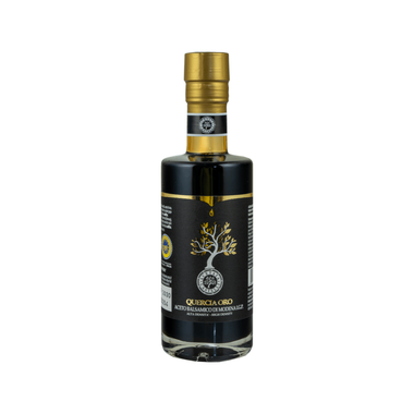 Bottiglia di aceto balsamico di Modena IGP quercia Oro Acetaia Castelli