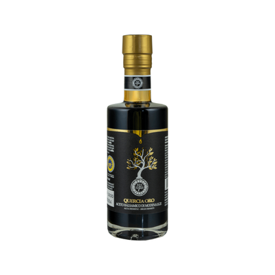 Bottiglia di aceto balsamico di Modena IGP quercia Oro Acetaia Castelli