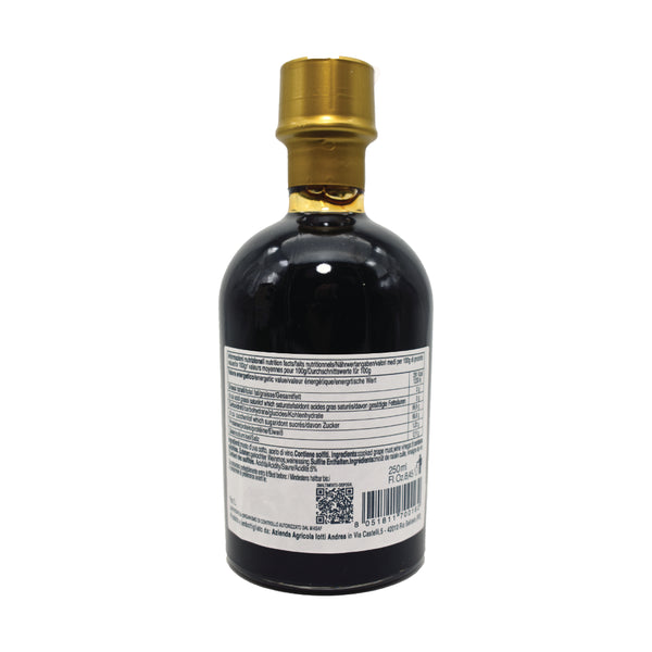 Aceto Balsamico di Modena I.G.P. "Quercia Oro" 250ml.