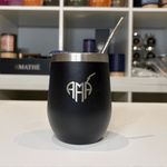 Tazza Termica Nera con Bombilla – Set Yerba Mate 350ml Isolamento Termico