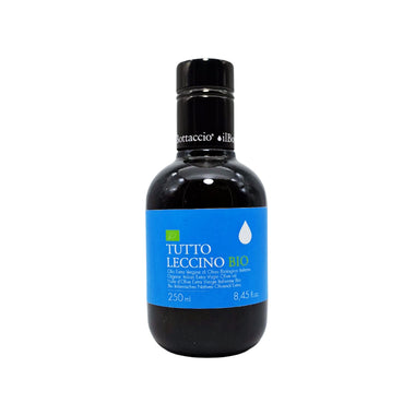 Bottiglia di olio extravergine di oliva Tutto Leccino BIO, 250ml