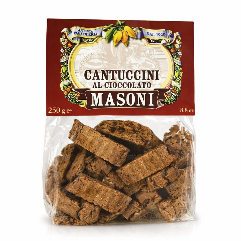 Sacchetto di cantuccini toscani al cioccolato fondente