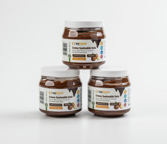 Keto Hazelnut and Cocoa Spread 0% Sugar - 300g