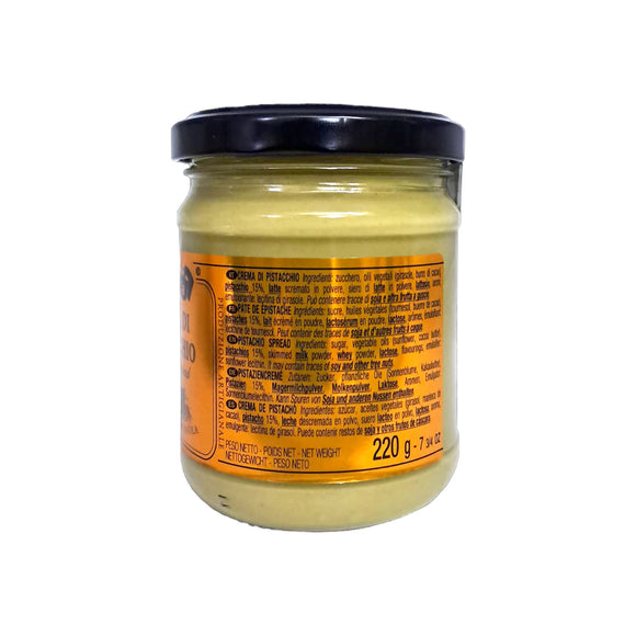 Ingredienti crema al pistacchio