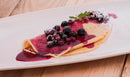crepes ai frutti di bosco con frutta fresca