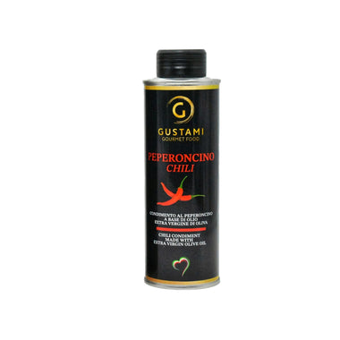 Olio extravergine di oliva infuso al peperoncino 250ml -Gustami Gourmet Food