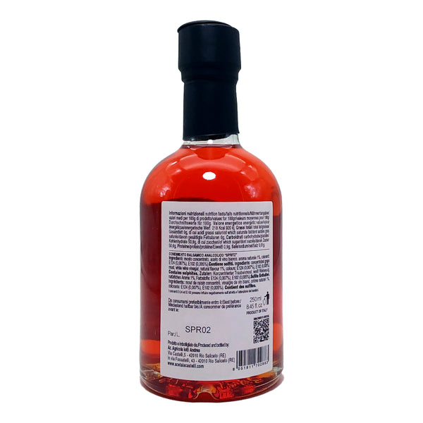 Condimento Balsamico Analcolico allo Spritz 250ml.