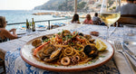 Piatto di pasta con Linguine allo scoglio