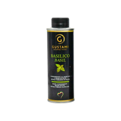 Olio extravergine al basilico 250ml