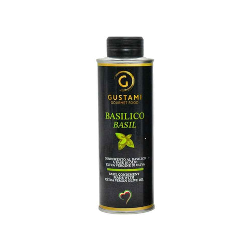 Olio extravergine al basilico 250ml
