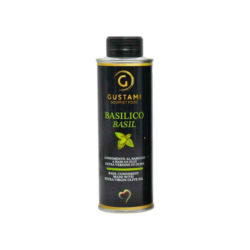 Olio extravergine al basilico 250ml