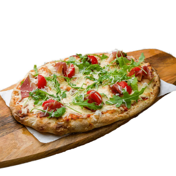 pinsa artigianale con farina integrale farcita - Nostrale Gourmet