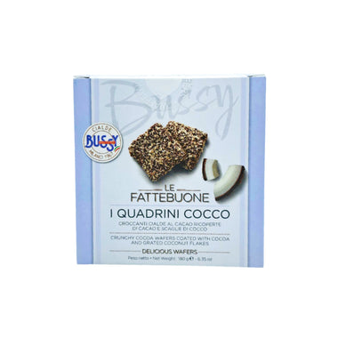 Le Fattebuone - Coconut Quadrini - 180gr.