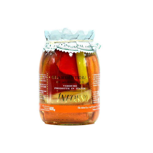 Giardiniera di verdure in agrodolce 1Kg.