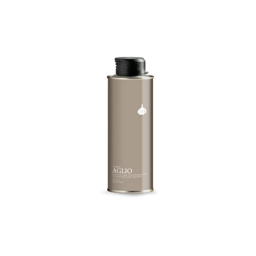 Olio Extra Vergine di Oliva all'Aglio 250ml.