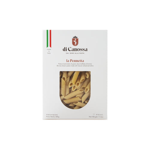 Le Pennette Pasta di Canossa 500g | Pasta di Semola Artigianale Italiana