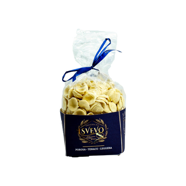 Orecchiette pugliesi pasta di semola di grano duro italiana pastificio svevo