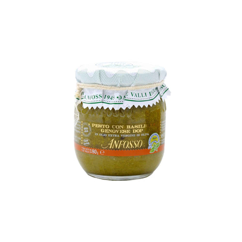 Pesto con Basilico D.O.P. senz'aglio 180gr.