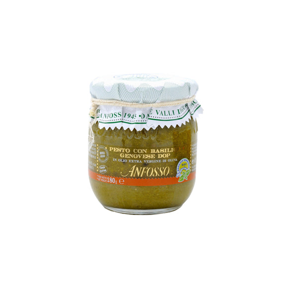pesto basilico genovese dop senza aglio 180gr.  Anfosso