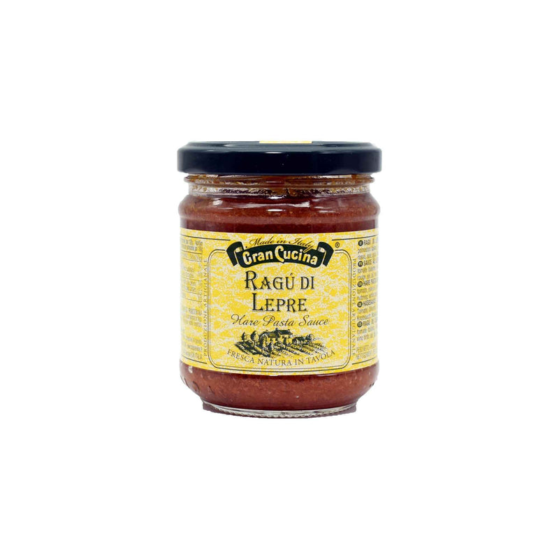 Gran Cucina Ragù di Lepre Italian hare pasta sauce jar from Nostrale Gourmet