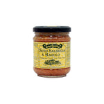 Gran Cucina Sugo Salsiccia & Barolo Italian sausage and wine pasta sauce jar on white background
